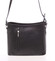 Malá čierna kožená crossbody kabelka - ItalY Madora