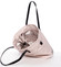 Atraktívna dámska kabelka cez plece ružová - Tommasini Melba