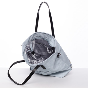 Atraktívna dámska kabelka cez plece modrá - Tommasini Melba