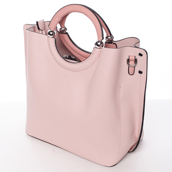 Originálna dámska kabelka do ruky ružová - Tommasini Caylee