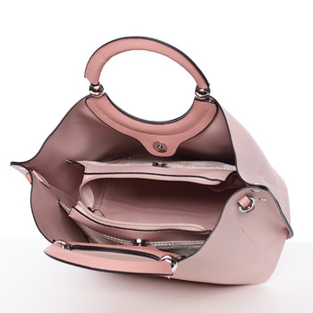 Originálna dámska kabelka do ruky ružová - Tommasini Caylee