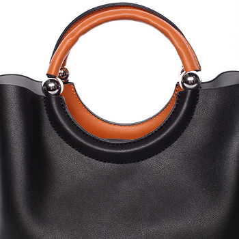 Originálna dámska kabelka do ruky čierna - Tommasini Caylee