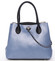 Elegantná dámska kabelka do ruky modrá - Tommasini Abby