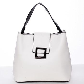 Trendy elegantná dámska kabelka biela - Tommasini Alejandra
