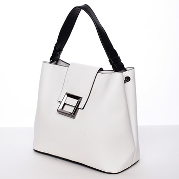 Trendy elegantná dámska kabelka biela - Tommasini Alejandra