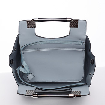 Moderná dámska kabelka do ruky modrá - Tommasini Marisa