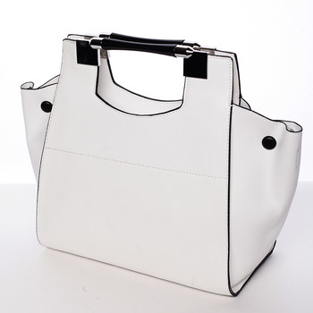 Moderná dámska kabelka do ruky biela - Tommasini Marisa