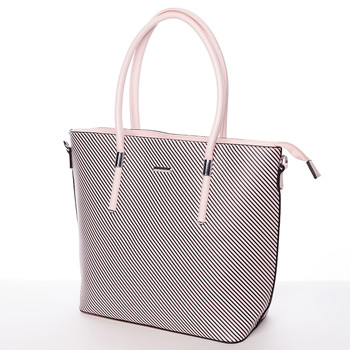 Originálna väčšia kabelka ružová - Silvia Rosa Ciara