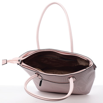 Originálna väčšia kabelka ružová - Silvia Rosa Ciara