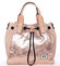 Trendy väčšie kabelka do ruky ružová - Silvia Rosa Lizbeth