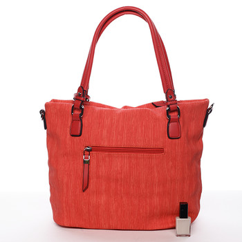 Exkluzívna dámska kabelka cez rameno červená - MARIA C Nevaeh