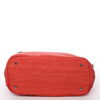 Exkluzívna dámska kabelka cez rameno červená - MARIA C Nevaeh