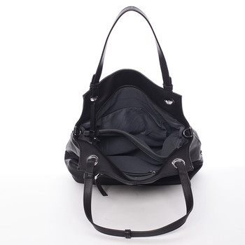 Módna dámska kabelka na predlaktí čierna - MARIA C Skylar