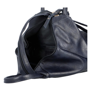 Originálny dámsky batoh kabelka tmavomodrý - Enrico Benetti Fabio