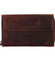 Dámska kožená peňaženka hnedá - Tomas Menmaiya