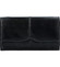 Dámska kožená peňaženka čierna matná - Tomas Slat