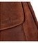 Dámsky kožený batoh svetlo hnedý - Greenwood Angie