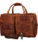 Cestovná kožená taška koňaková - GreenWood Surafel