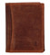 Pánska kožená peňaženka hnedá - Greenwood Ambot