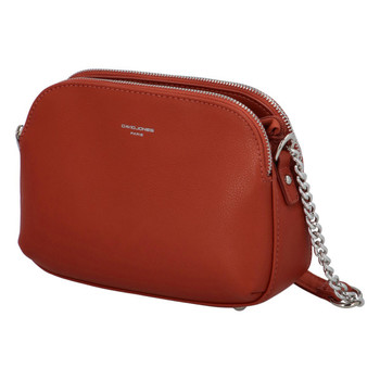 Dámska crossbody kabelka sýto hnedá - David Jones Beatriz