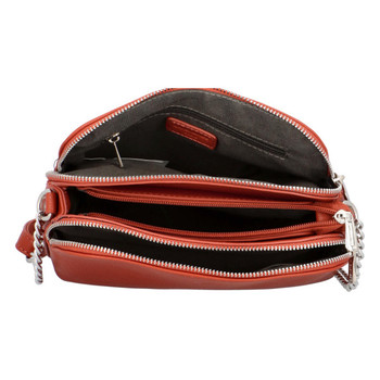 Dámska crossbody kabelka sýto hnedá - David Jones Beatriz