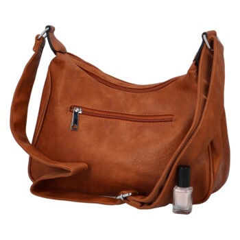 Dámska kabelka cez plece hnedá - Paolo Bags Anjali