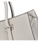 Veľká dámska kabelka krémovo šedá - FLORA&CO Hendi