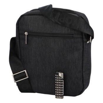 Pánska crossbody taška čierna - Coveri Limon