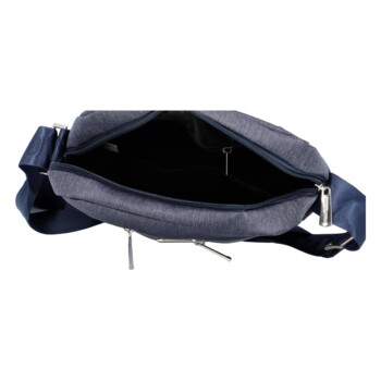 Pánska crossbody taška modrá - Coveri Limon