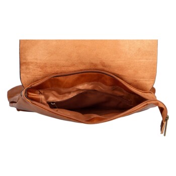 Dámsky mestský batoh svetlohnedý - Paolo Bags Vivet