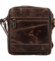 Pánska kožená crossbody taška hnedá - Wild Spencer