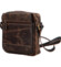 Pánska kožená crossbody taška hnedá - Wild Spencer