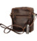 Pánska kožená crossbody taška hnedá - Wild Spencer