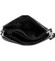 Dámska kožená listová kabelka čierna - ItalY Bonnie