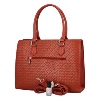 Dámska kabelka tehlovo červená - David Jones Ophia