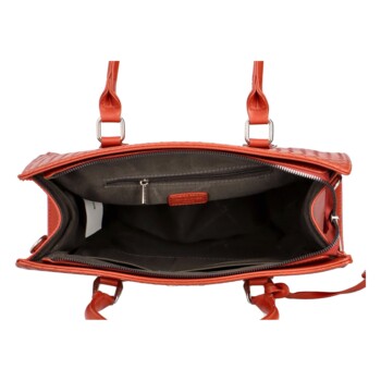 Dámska kabelka tehlovo červená - David Jones Ophia