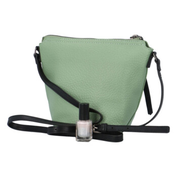 Dámska crossbody kabelka svetlozelená - David Jones Emily