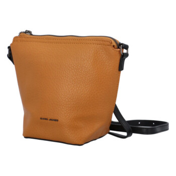 Dámska crossbody kabelka tmavožltá - David Jones Emily