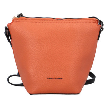 Dámska crossbody kabelka lososovo oranžová - David Jones Emily