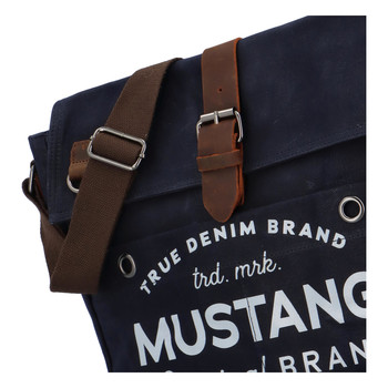 Moderná taška cez plece tmavomodrá - Mustang Kendra