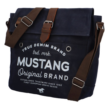 Moderná taška cez plece tmavomodrá - Mustang Kendra