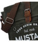 Moderná taška cez plece khaki - Mustang Kendra