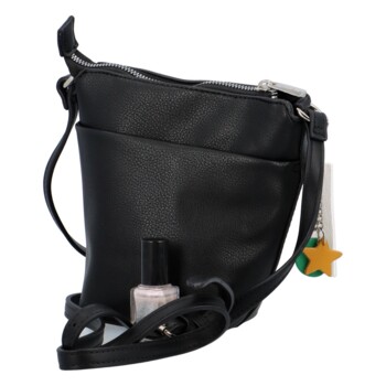 Dámska crossbody kabelka čierna - David Jones Valerie