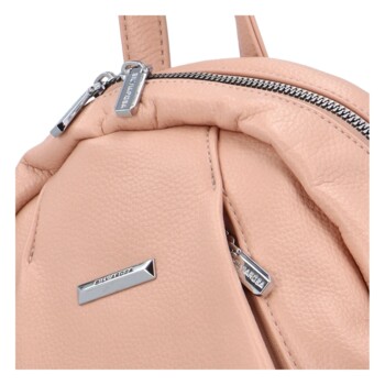 Dámsky mestský batoh svetlo ružový - Silvia Rosa Luci