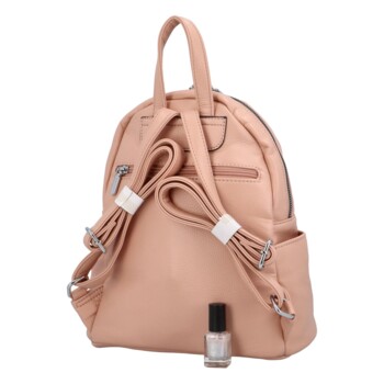 Dámsky mestský batoh svetlo ružový - Silvia Rosa Luci