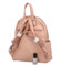 Dámsky mestský batoh svetlo ružový - Silvia Rosa Luci