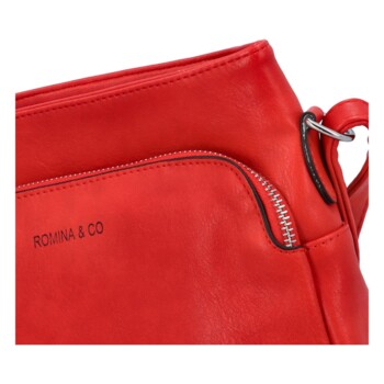 Dámska crossbody kabelka červená - Romina & Co Bags Mariana