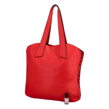Dámska kabelka cez plece červená - Paolo Bags Jacque