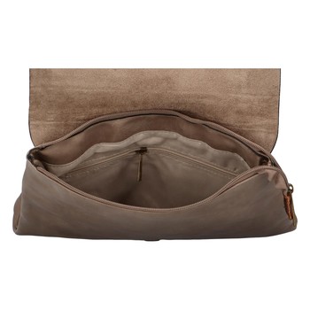 Dámsky mestský batoh svetlý taupe - Paolo Bags Vivet