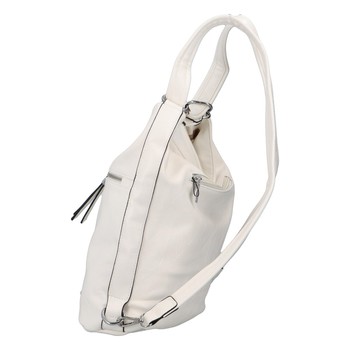 Dámska kabelka batoh biela - Romina Kayla